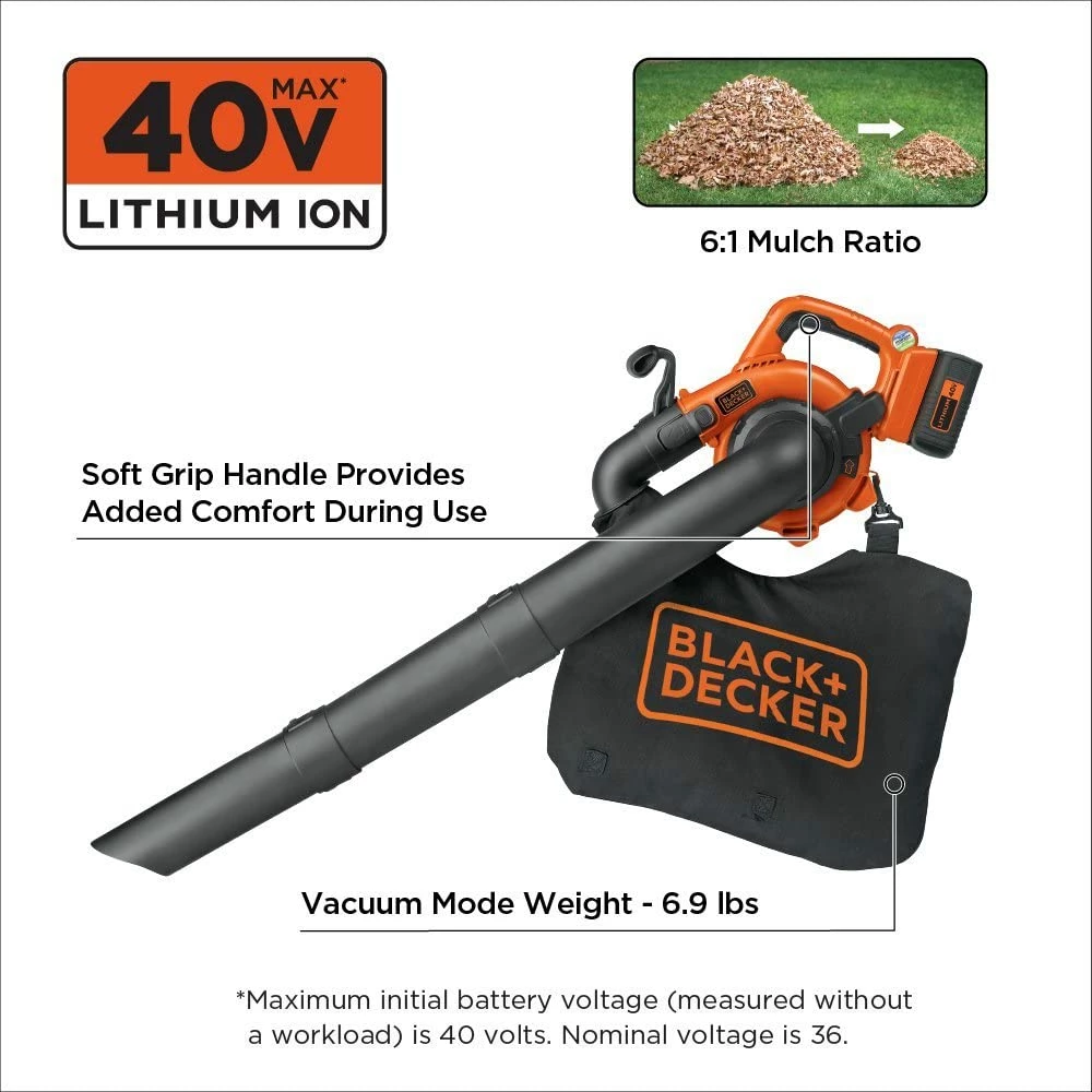 BLACK+DECKER 2-in-1 Cordless Sweeper 4 BLACK+DECKER 2-in-1 Cordless Sweeper - Image 4