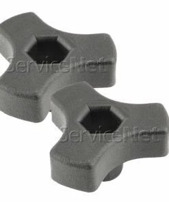 BLACK+DECKER Black and Decker LE750 Replacement (2 Pack) Shaft Knob # 90542737 -2PK