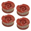 BLACK+DECKER Black and Decker LST220/LST136 Trimmer Replacement (4 Pack) Spool # 90564281-4PK