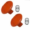 BLACK+DECKER Black and Decker 2 Pack Of Genuine OEM Replacement Spool Caps # RC-100-P-2PK