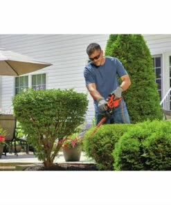 BLACK+DECKER BEHT150 120V 3.2 Amp Brushed 17 in. Corded Hedge Trimmer -Cheap Black & Decker Store bdknbeht150 b