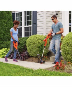 BLACK+DECKER LCC222 20V MAX Lithium-Ion Cordless String Trimmer and Sweeper Combo Kit with (2) Batteries (1.5 Ah) -Cheap Black & Decker Store bdknlcc222 b