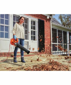 BLACK+DECKER BEBL750 9A Corded Electric Axial Leaf Blower -Cheap Black & Decker Store prod 22970434112